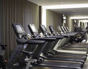 Fitness center at The Knickerbocker Hotel.