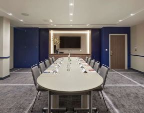 Professional meeting room at Hyatt Place London Heathrow Airport.