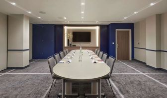 Professional meeting room at Hyatt Place London Heathrow Airport.