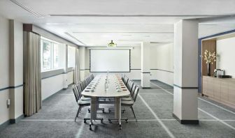 Professional meeting room at Hyatt Place London Heathrow Airport.