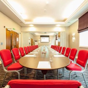 Professional meeting room at Mercure Nottingham City Centre Hotel.