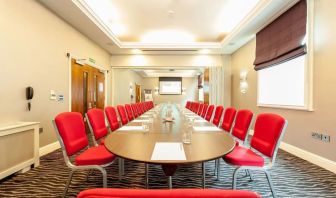 Professional meeting room at Mercure Nottingham City Centre Hotel.