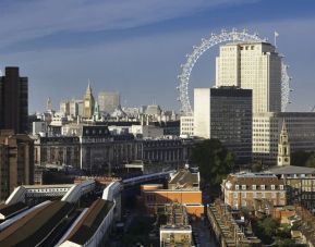 Room view at Ibis London Blackfriars Hotel.