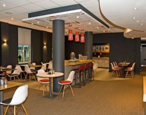 Dining area at ibis Sheffield City.