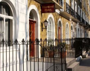 Entrance at Elmwood Hotel.