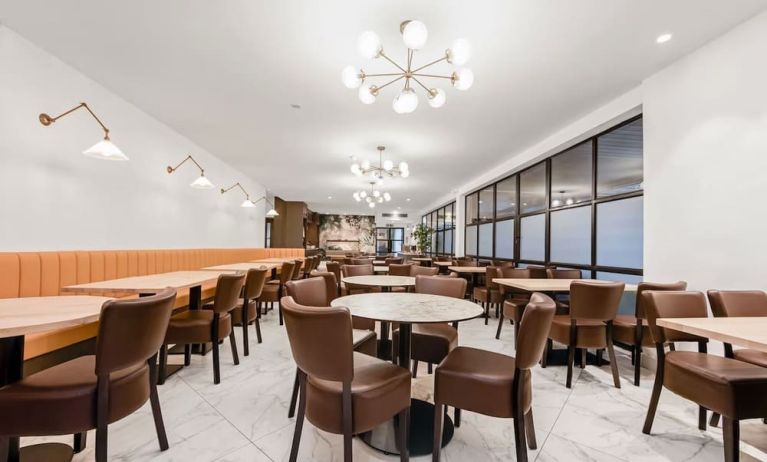 Dining area at King Solomon Hotel.