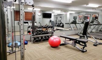 Fitness center at Staybridge Suites Baltimore - Inner Harbor.