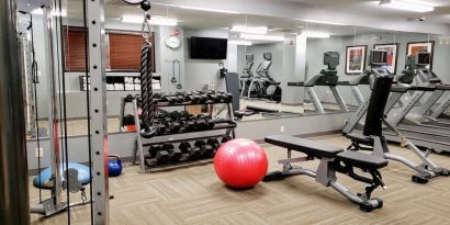 Fitness center at Staybridge Suites Baltimore - Inner Harbor.