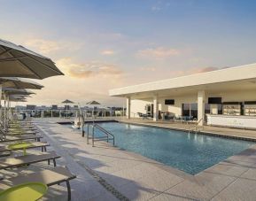 Refreshing outdoor pool at Courtyard Delray Beach.
