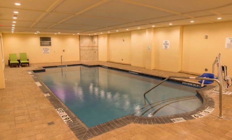 Refreshing indoor pool at Holiday Inn - Trophy Club.