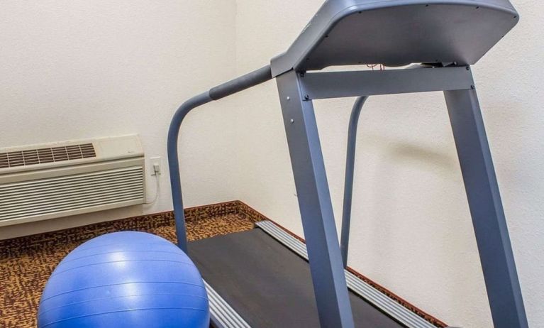 Fitness center available at Rodeway Inn Milford.