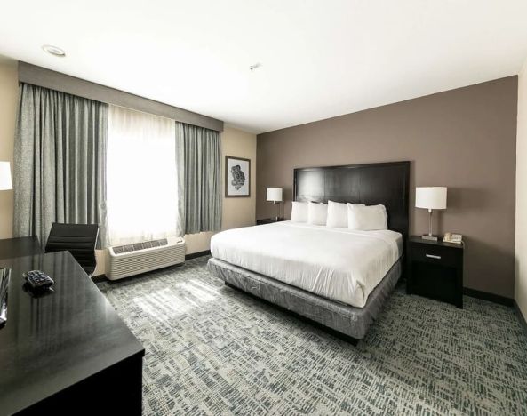 Spacious day use room with work desk at Best Western San Diego Zoo/SeaWorld Inn & Suites.