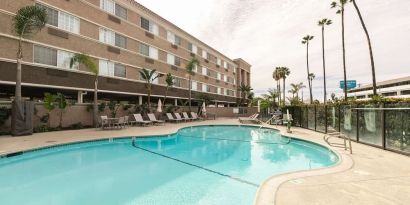 Refreshing outdoor pool at Best Western San Diego Zoo/SeaWorld Inn & Suites.