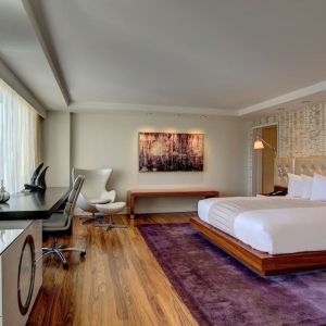 Spacious day use room with work desk at Hilton McLean Tysons Corner.
