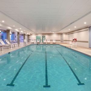 Refreshing outdoor pool at Hilton McLean Tysons Corner.