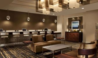 Business center available at Hilton McLean Tysons Corner.