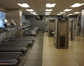 Fitness center at Hilton McLean Tysons Corner.