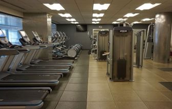 Fitness center at Hilton McLean Tysons Corner.