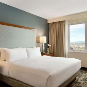 Day use room with natural light at Embassy Suites By Hilton Denver Downtown Convention Center.
