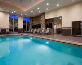 Refreshing indoor pool at Embassy Suites By Hilton Denver Downtown Convention Center.