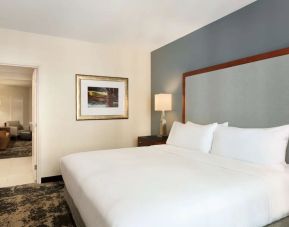 Day use room with living area at Embassy Suites By Hilton Denver Downtown Convention Center.