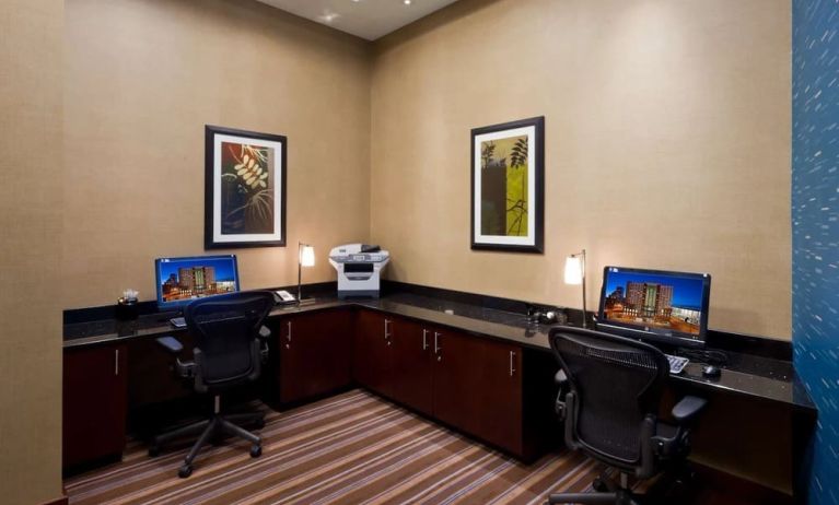 Business center available at Embassy Suites By Hilton Denver Downtown Convention Center.