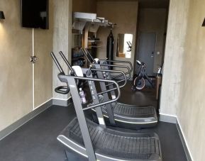 Fitness center available at Park James Hotel.