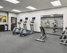 Fitness center available at Courtyard Bossier City.