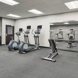 Fitness center available at Courtyard Bossier City.