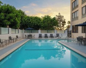 Refreshing outdoor pool at Courtyard By Marriott Cypress Anaheim.