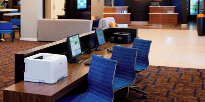 Business center available at Courtyard By Marriott Cypress Anaheim.