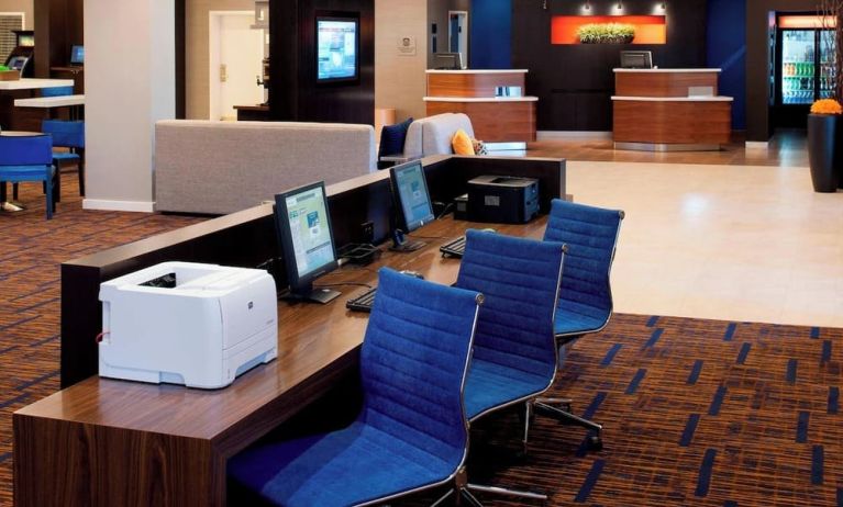 Business center available at Courtyard By Marriott Cypress Anaheim.