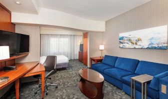 Day use room with living area at Courtyard By Marriott Santa Ana Orange County.