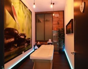 Spa treatments at London City Airport Hotel.