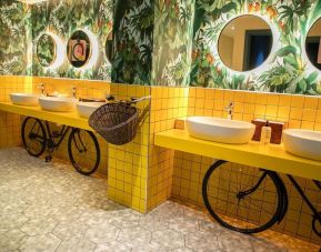 Stylish guest bathroom at The Corner London City.