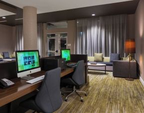 Business center at Courtyard By Marriott Ruston.