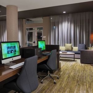 Business center at Courtyard By Marriott Ruston.