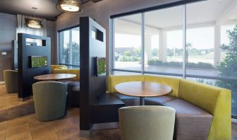 Media pods perfect for coworking at Courtyard By Marriott Ruston.