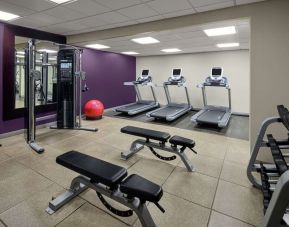 Fitness center available at DoubleTree Suites By Hilton Hotel Charlotte - SouthPark.