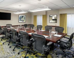 Professional meeting room at DoubleTree Suites By Hilton Hotel Charlotte - SouthPark.