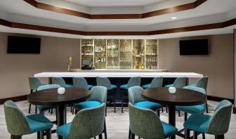 Hotel bar at DoubleTree Suites By Hilton Hotel Charlotte - SouthPark.