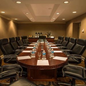 Meeting room at DoubleTree Raleigh Durham Airport At Research Triangle Park.