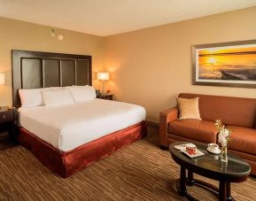 Day use room with sofa at DoubleTree Raleigh Durham Airport At Research Triangle Park.