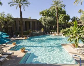 Refreshing outdoor pool at DoubleTree By Hilton Scottsdale.