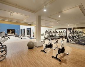 Well-equipped fitness center at DoubleTree By Hilton Scottsdale.