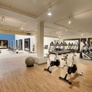 Well-equipped fitness center at DoubleTree By Hilton Scottsdale.