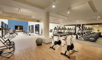 Well-equipped fitness center at DoubleTree By Hilton Scottsdale.