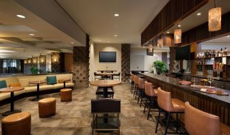 Hotel bar at DoubleTree By Hilton Scottsdale.