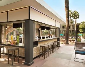 Poolside bar at DoubleTree By Hilton Scottsdale.