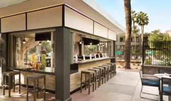 Poolside bar at DoubleTree By Hilton Scottsdale.